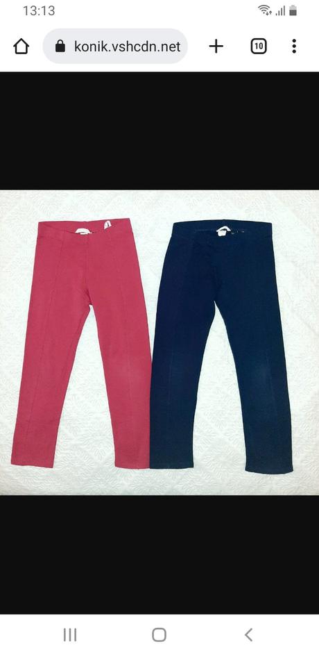 Nohavice-leginky, h&m,134