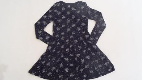 Čierne šaty, h&m,122