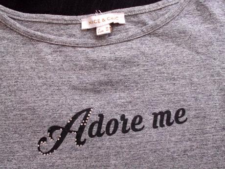 Oversize tričko nice& chic, m