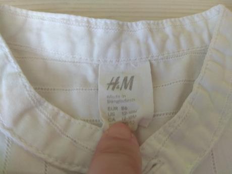 Košeľa, h&m,86