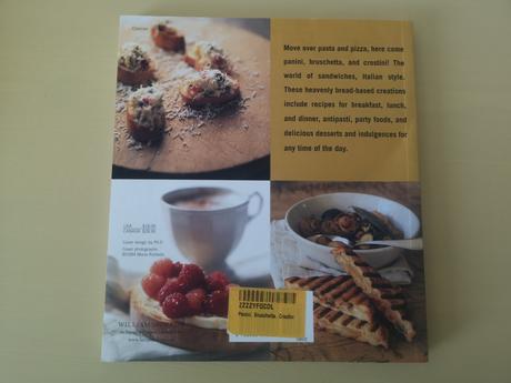 Kniha panini, bruschetta, crostini,