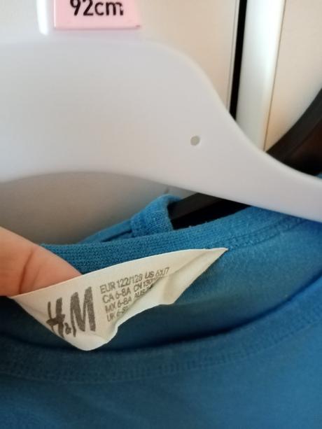 Tričká 122 /128, h&m,122
