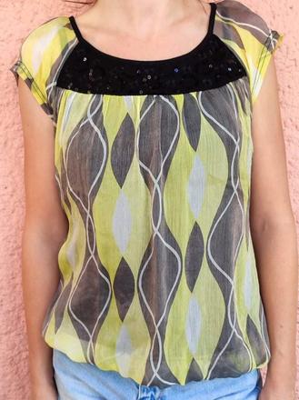 Vzorovaná blúzka, m