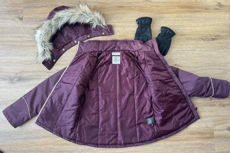 Zimná vetrovka málo nosená výborny stav, h&m,158
