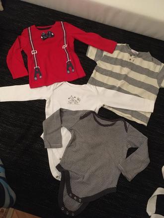 Tričká a body 86 ks, 86–98