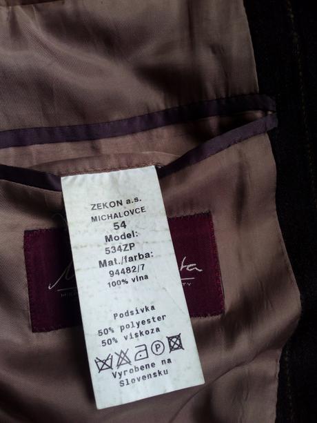 Pánske sako , 54