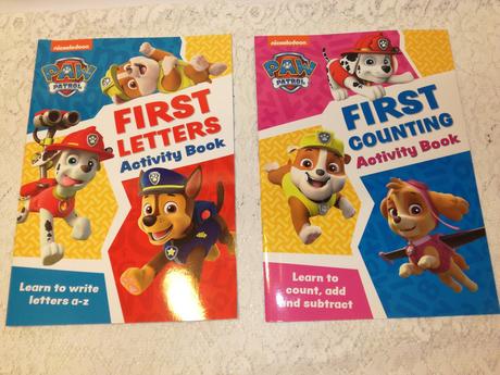 Paw patrol first letters / first counting nau22, 