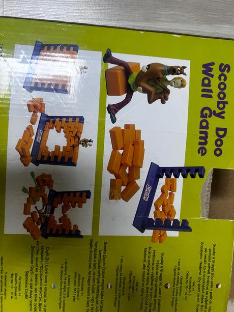Hra scooby doo wall game, 
