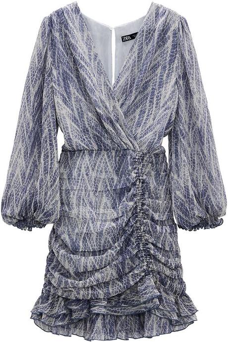 -zvierací vzor šaty zara veľ. l, zara,m