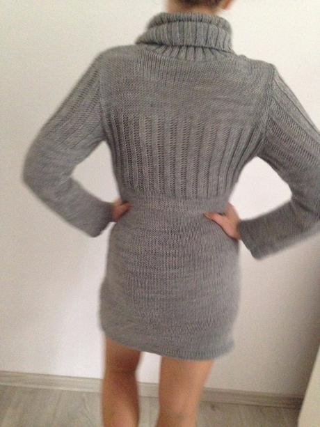 Predĺžený svetrík, šaty, s