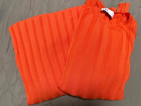 Oranžový volnočasový set, zara,l
