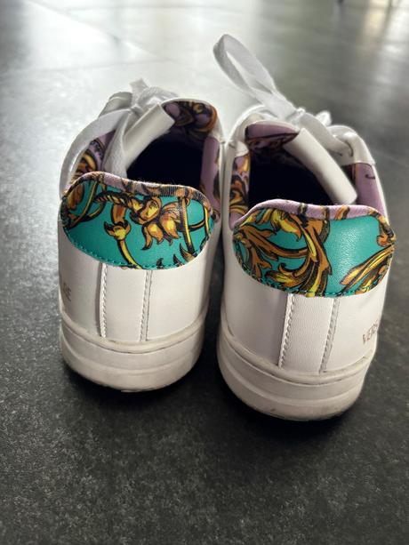 Versace bielo zelene tenisky, versace,38