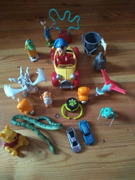 Mix hraciek spolu 7eur,