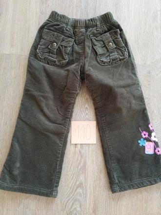 Zateplené nohavice, 110