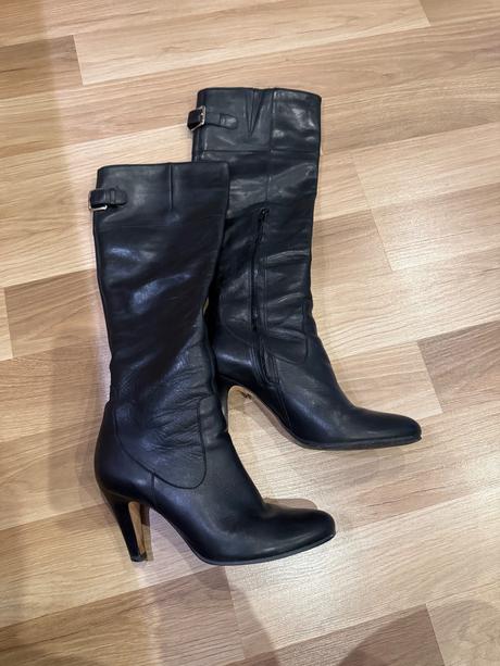 Kozene vysoke cizmy zn. buffalo london, 40