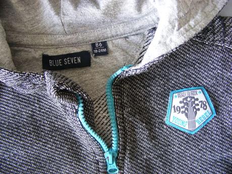 Mikina s kapuckou zn. blue seven, 86