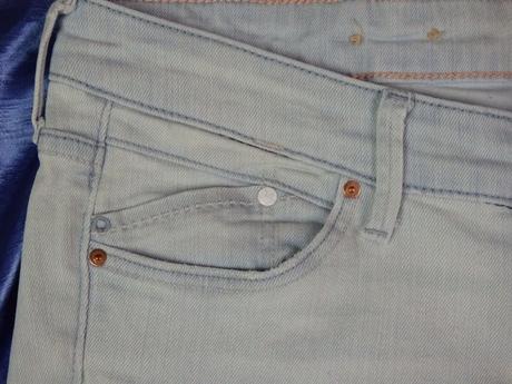 Kvalitné strečové rifle, h&m,s