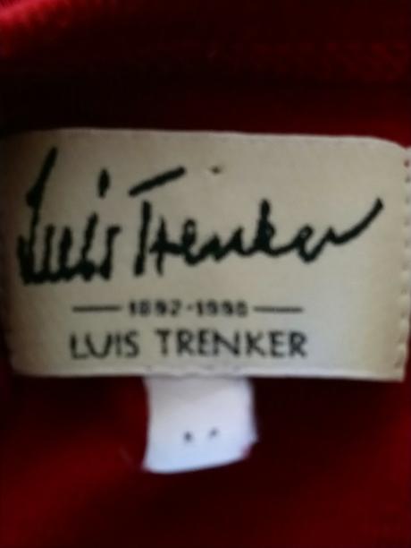 Dámsky červený top, luis trenker, xs