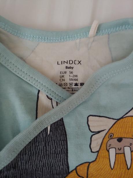 Lindex zavinovacie body s mrožmi, lindex,56