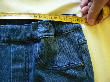 Dievčenské elastické rifle veľ. 146-152, tcm,146