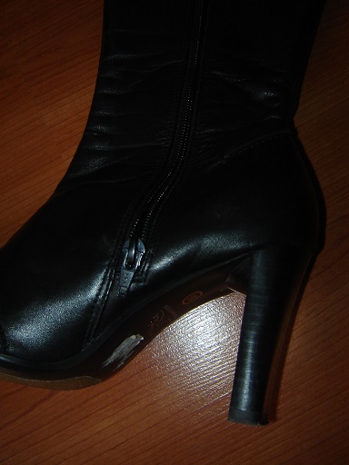 Elegantné čierne čižmy baťa - nenosené, baťa,38