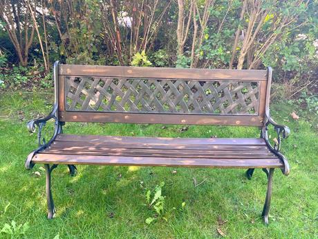 Vintage lavička ručná rekonštrukcia,