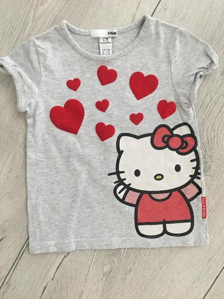 Hello kitty tričko, h&m,104