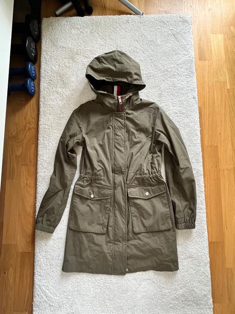 Bunda tommy hilfiger - vodeodolná, tommy hilfiger,s