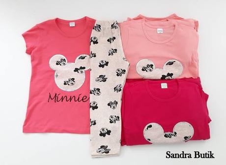 Detská bavlnená súpravička minnie motív, 80 - 140