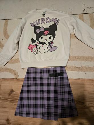 Set mikina+ sukňa veľ.140, c&a,140