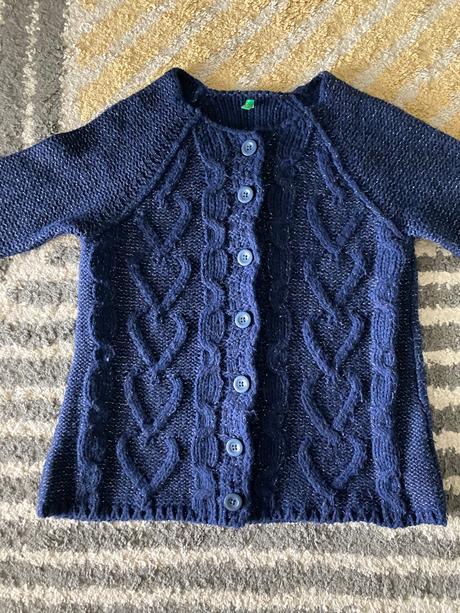 Trblietavý sveter benetton, benetton,152