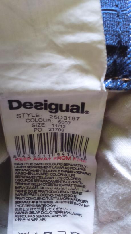 Rifľové kraťasky desigual, desigual,146