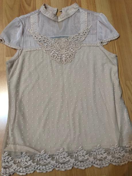 Tričko staro-ružové zara, zara,m