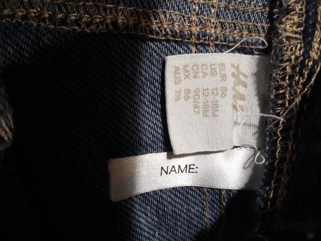 Riflové legíny, h&m,86