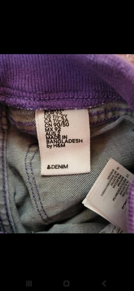 Rifle h&m na 1,5 až 2 roky, h&m,92