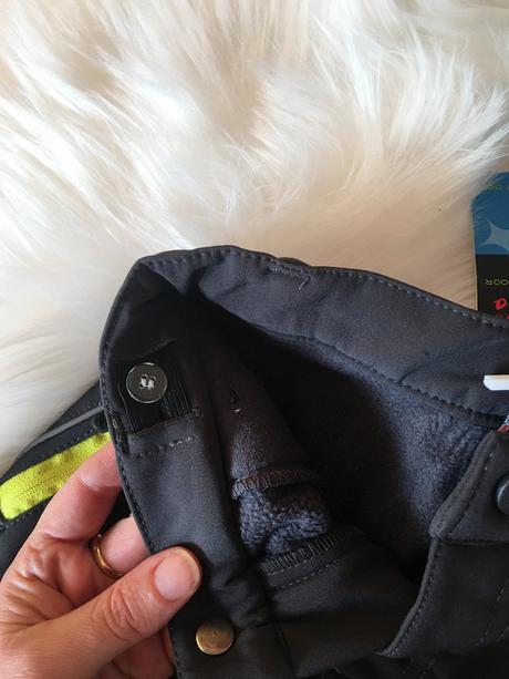 Detské softshellove nohavice - zateplené., kugo,86