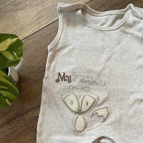 Dupačky bez rukávov s líškou, gmini,56