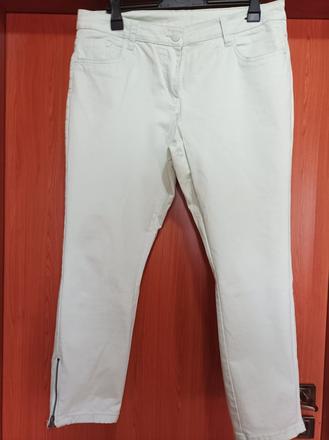 Bledozelené riflové nohavice, gina,44