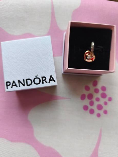 Pandora prívesok srdce, pandora