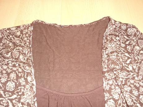 Tmavohnede tricko - dlhy rukav, m