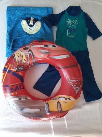 Kupaci overal s ochranou uv 50+, osuska a koleso, 86–98