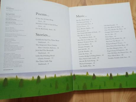 Kniha v anglictine the big nursery rhyme,