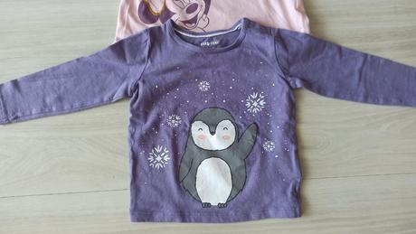 4x tričko dlhý rukáv, f&f,80