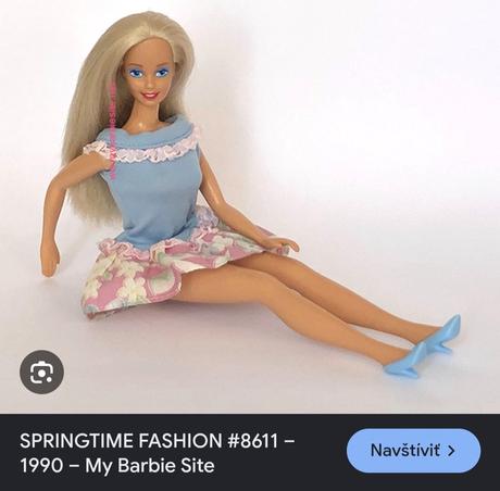 Barbie šaty,