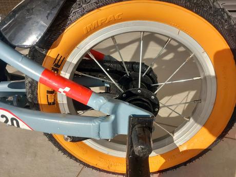 Detský bicykel cube cubie 120 grey'n'red, 12