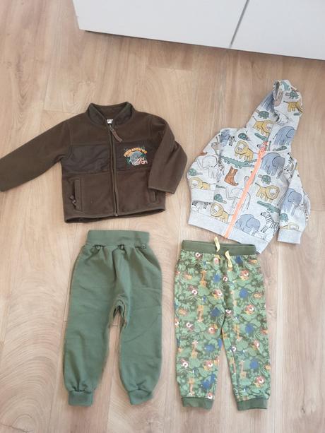 2xteplakove nohavice mile f&f+2x mikiny cena spolu, mile,92