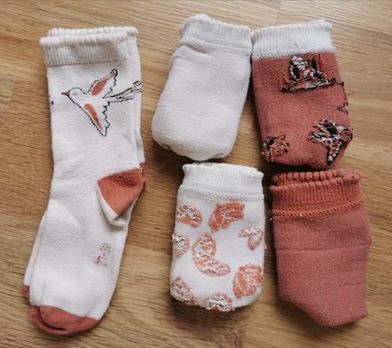 Dievčenské ponožky 27-30, lupilu,27