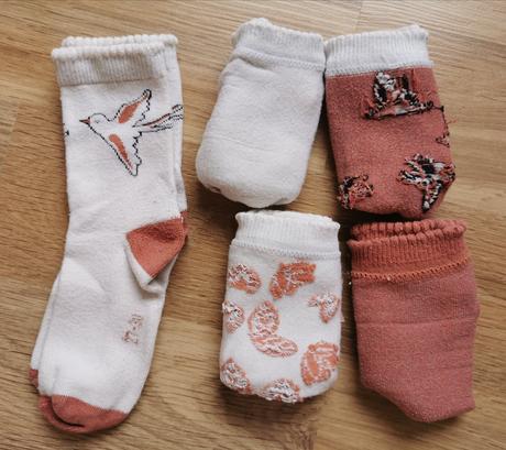 Dievčenské ponožky 27-30, lupilu,27