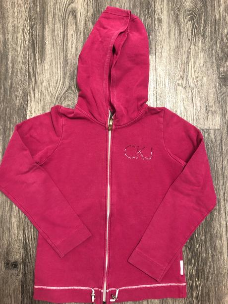 Dievčenská mikina ckj, calvin klein,134