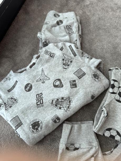 2x tepláková súprava h&m 134/140, h&m,140